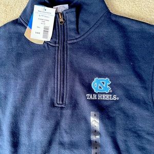 UNC Chapel Hill Navy Quarter Zip New Women Small